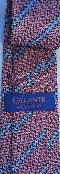 Fine Quality Italian Hand Made Silk Tie By Galante