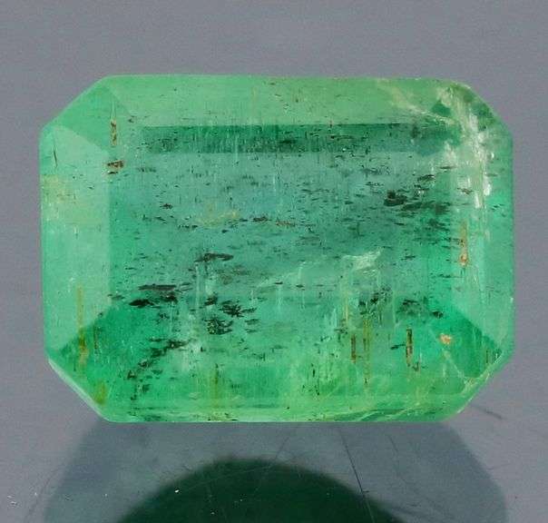 Vivid green! Unheated! 1.54ct Colombian Emerald