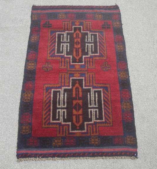 Handmade Persian Balouch 2.11x4.9