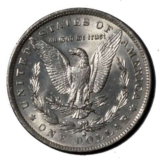 1884 O BU Morgan From A Near Full Set of Morgans