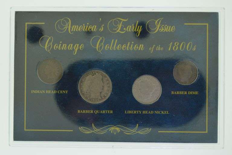 American'S Early Issue Coinage Collection of the 1800'S