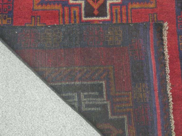 Handmade Persian Balouch 2.11x4.9