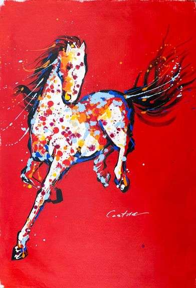 ONE OF A KIND BEAUTIFUL PAINTING ON CANVAS