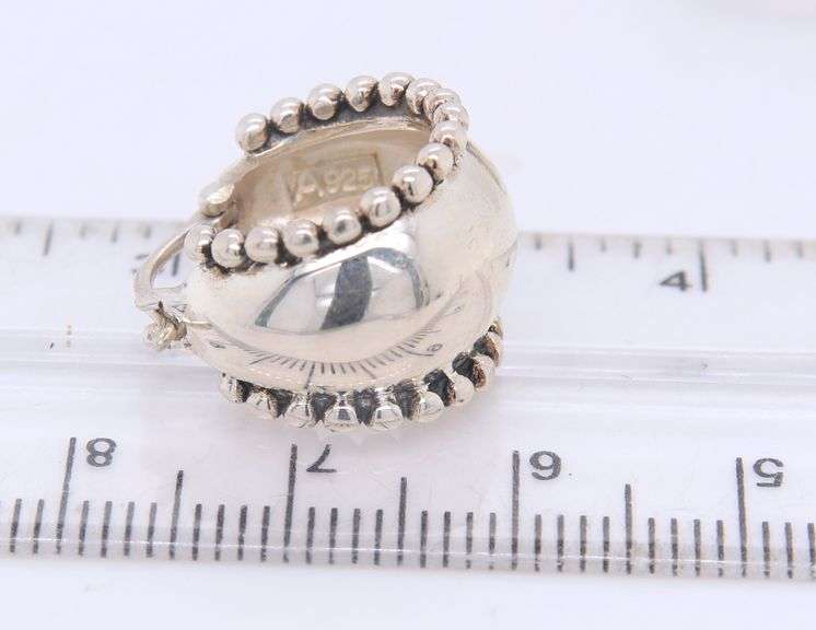 2 Pairs of 925 Sterling Silver Earrings