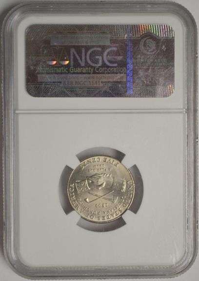 2004-P Handshake Nickel DDO FS-101 NGC MS63