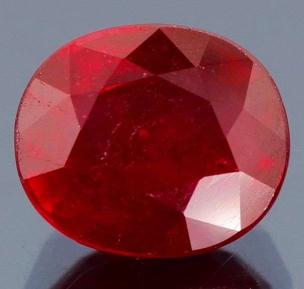 Rich blood red 6.61ct Ruby from Mozambique