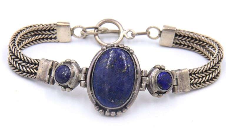 Group Lot of 6 Vintage 925 Sterling Silver Bracelet