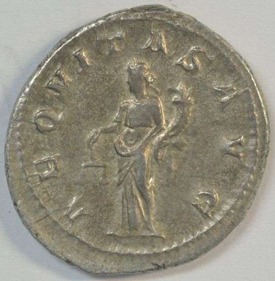 Lovely Near Mint Gordian III Roman Silver Piece, 238-244 AD