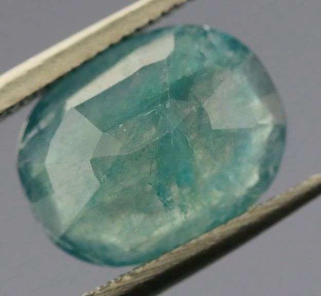 Outstanding 1.60ct green blue Grandidierite