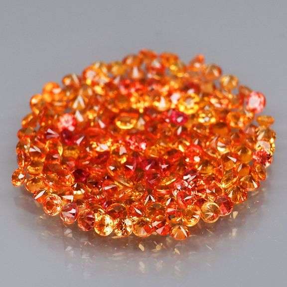 Superb 5.40ct diamond cut Songean Sapphire set