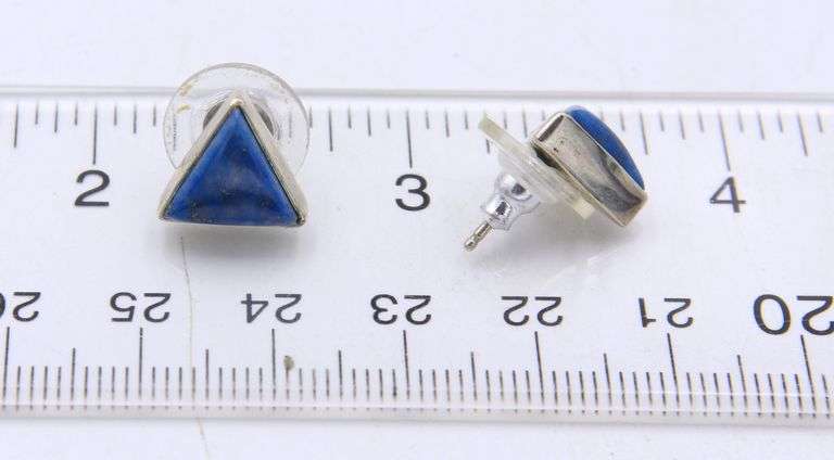 Sterling Silver Seven Pair Earrings Lot