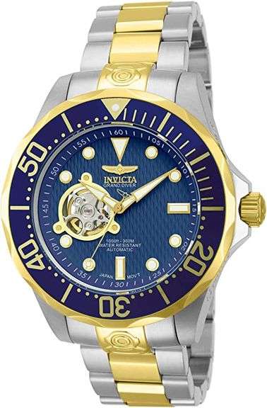 Invicta Blue Dial Automatic, New In Box.