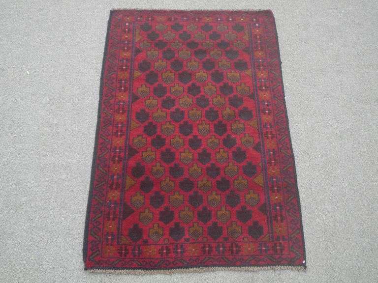 Handmade Persian Balouch 2.9x4.4