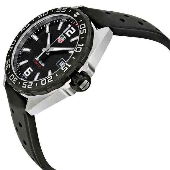 Tag Heuer Black Dial Watch, New In Box.