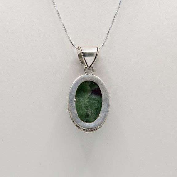 Wow! Natural 39.5 Ct Ruby Zoisite Pendant