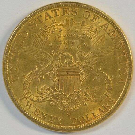 Lovely BU 1899-S US $20 Liberty Gold Piece. Nice