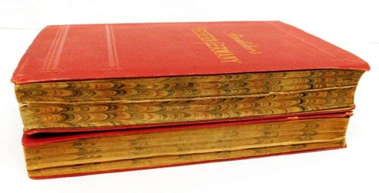 2 Antique Baedecker's Germany Guide Books