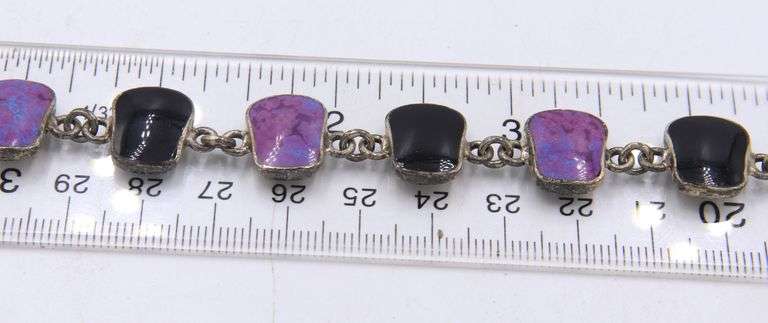 Group Lot of 4 Vintage 925 Sterling Silver Bracelets