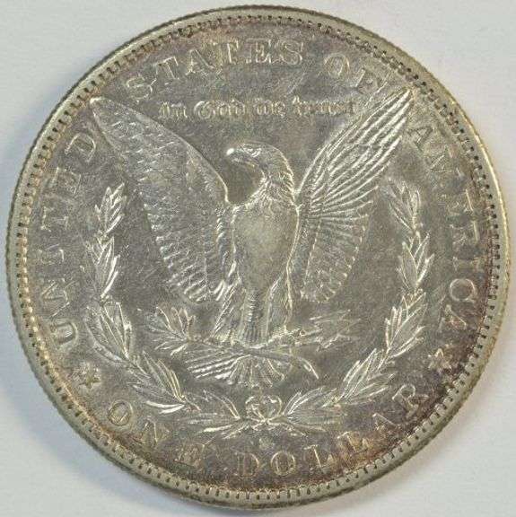 Beautiful Choice AU 1884-S Morgan Silver Dollar. Very scarce this nice