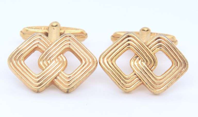 Dior Goldtone Cufflinks