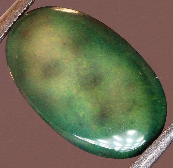 Exciting! 2.15ct floral fairy fire flashing Black Opal