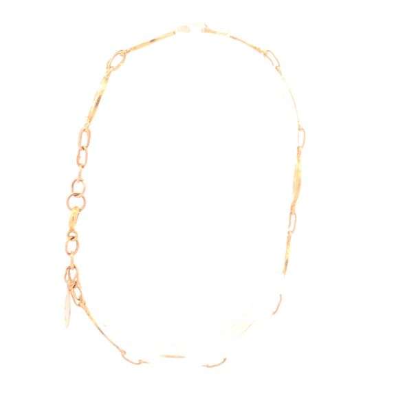 14K Yellow Gold Chinese Fortune Happiness Health Symbol Bracelet
