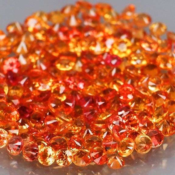 Superb 5.40ct diamond cut Songean Sapphire set