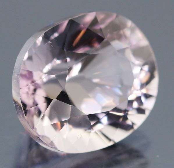AAA oval cut 16.29ct untreated pink Amethyst