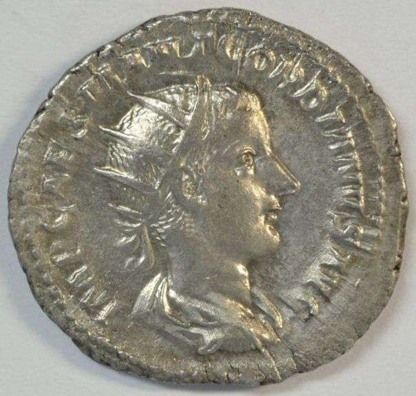 Lovely Near Mint Gordian III Roman Silver Piece, 238-244 AD