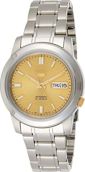 Seiko Golden Dial Automatic, New In Box.