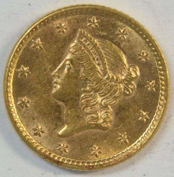 Flashy & lustrous 1851 US Type One $1 Gold Piece