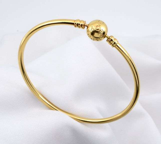 Popular 14k Pandora Bangle Bracelet