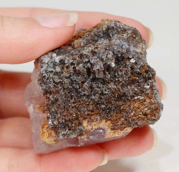 See through! 520ct purple Fluorite
