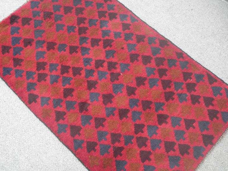 Handmade Persian Balouch 2.11x4.9