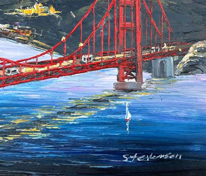 UNIQUE AND BEAUTIFUL PAINTING ON CANVAS