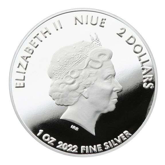 Celebrities Princess Diana 2022 | 1 oz Fine Silver | Niue 2 Dollar