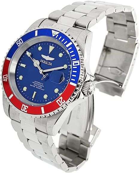 Invicta "Pepsi" Dial Automatic, New In Box.