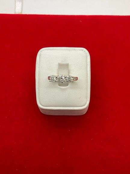 CERTIFIED 14K GOLD AND DIAMOND RING