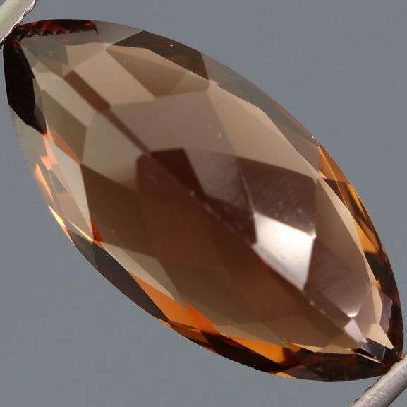 Stunning 15.36ct marquise cut Imperial Topaz