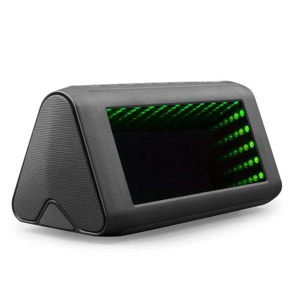 3D LED Mirror Bluetooth Speaker Light Outdoor