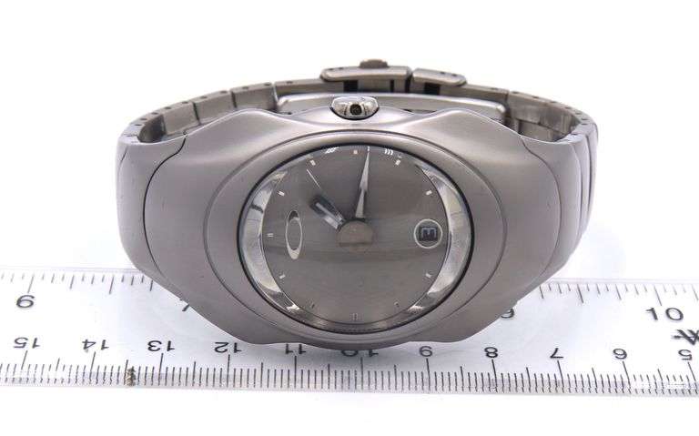 Oakley TimeBomb X Metal Automatic Titanium Watch
