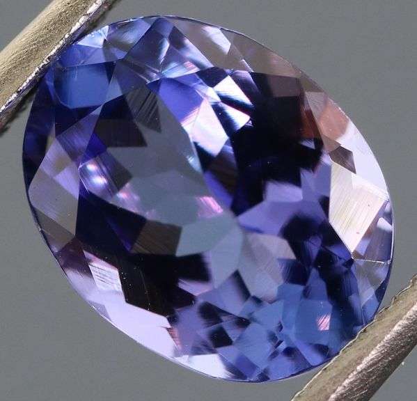 Vivid 1.55ct violet blue Tanzanite