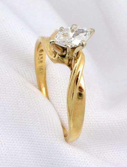 Classic 1/4 Carat Marquise Diamond Ring