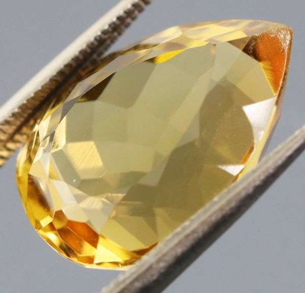 Vibrant! 9.32ct golden orange unheated Citrine