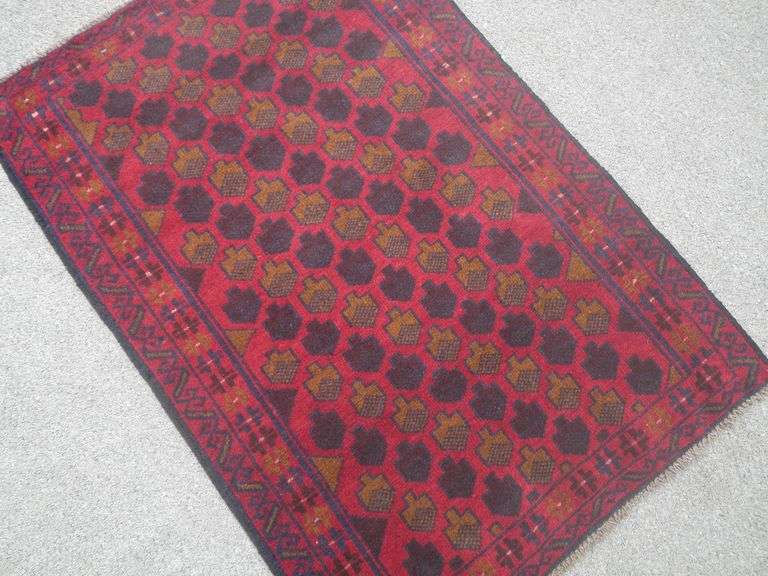 Handmade Persian Balouch 2.9x4.4