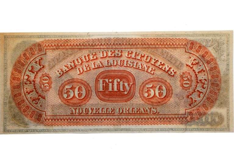 $50 Citizens Bank Shrevesport LA CU Note