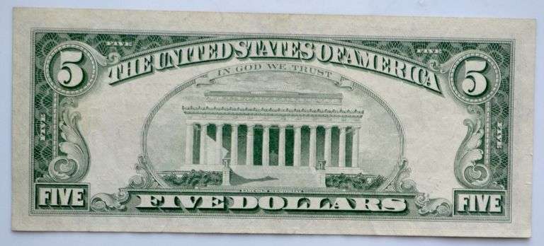Choice CU 1963 Red Seal $5 Star Note