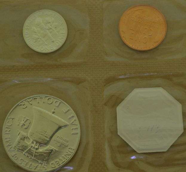 1955 'Flat Pack' Proof Set in Original Envelope