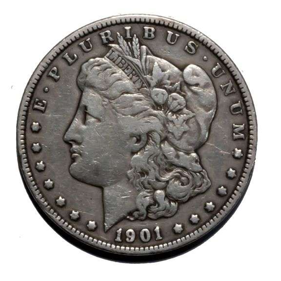 1901 Morgan Dollar From a Near Complete Set