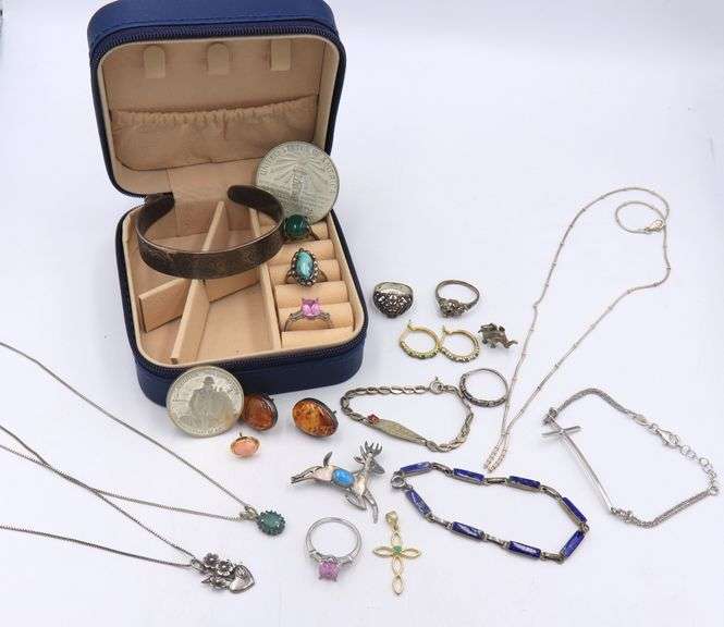Group lot of Vintage Sterling Silver Jewelry